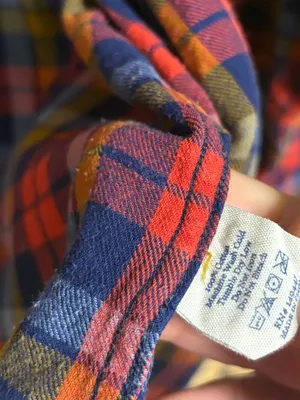 The normal brand plaid flannel size medium thumbnail 5