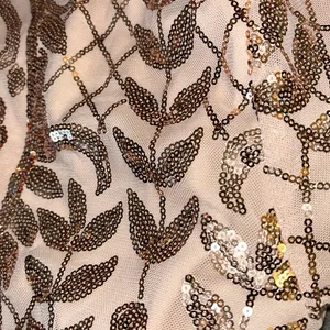 Formal sequence Dress v square Neck long Sleeve Mermaid Evening Gown Size 1X. thumbnail 12