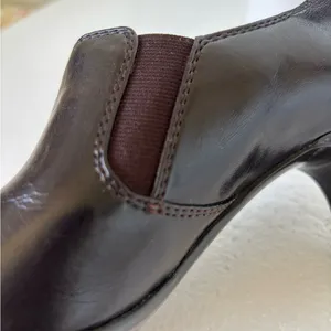 Liz Claiborne Dark Brown Heels size 7 1/2 M thumbnail 4