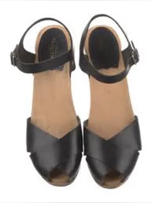 Swedish Hasbeens Merci Leather Clog Sandal 9 / 39 thumbnail 2