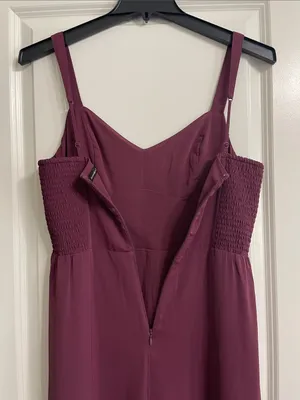 NWT Abercrombie & Fitch Ruffle Tiered Maxi Dress Size Medium Tall thumbnail 10
