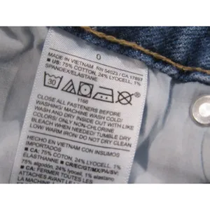 Old Navy Extra High Rise Sky-Hi Wide Leg Braided Trim Denim Jeans Womens Size 0 thumbnail 8