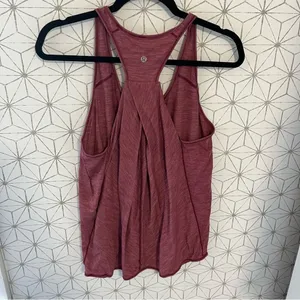 Lululemon Featherweight Red Tank thumbnail 4