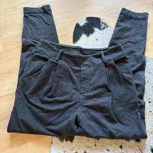 LULULEMON Stress Less Pant Heathered Marled Black‎ Pull On Pants Size 4 thumbnail 3