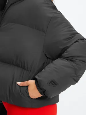 Fabletics Wander Cropped Puffer SZ 2X Winter Fall Trendy Puffer Jacket thumbnail 8