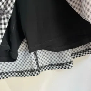 T by‎ Talbots Gingham Skort Golf Tennis Pull On Athletic Preppy Size L thumbnail 6
