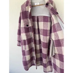 Isabel Marant Etoile Fontizi Blanket Coat in Rosewood FR 38 US 6 Thick Heavy thumbnail 6