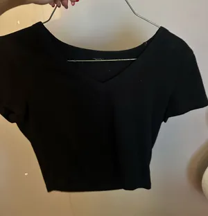 Wild Fable Top Cropped Black thumbnail 1