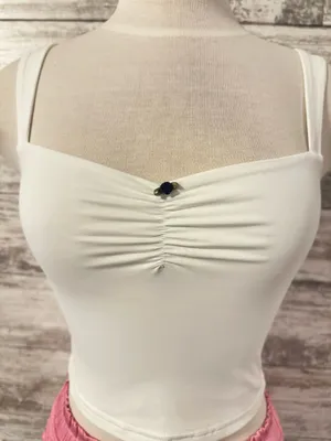 Edikted Top Crop White  thumbnail 2