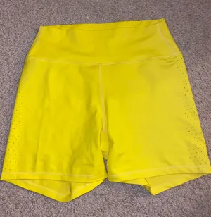 Buffbunny Yellow Biker Shorts thumbnail 1