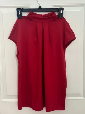 Halara Mock Neck Cap-Sleeve Top NWOT thumbnail 11