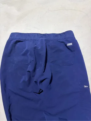 Figs Navy Blue Drawstring scrub Jogger Pants large thumbnail 7