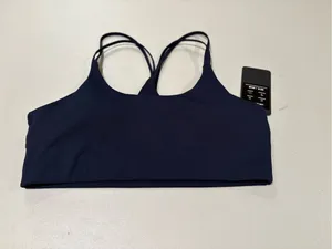 Fabletics Black Double-Strap Sports Bra thumbnail 5