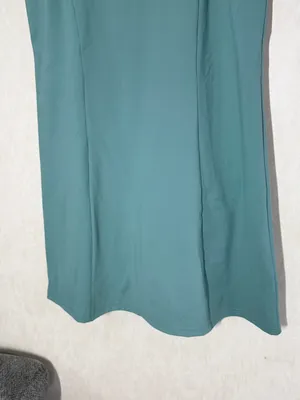 Lands’ End High Impact Crew Neck Active Dress Undershorts in Washed Evergreen L thumbnail 6