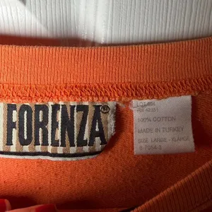 Forenza‎ Crewneck Sweatshirt Orange L/XL Vintage 90s Streetwear Casual thumbnail 2