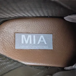 MIA Womens‎ Olive Green Perforated Lace Up Ankle Boots Lug Heel Side Zip 6.5 NEW thumbnail 9