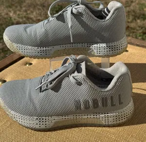 NOBULL Light Gray Training Shoes Size M-5.5 Or W (7) thumbnail 1