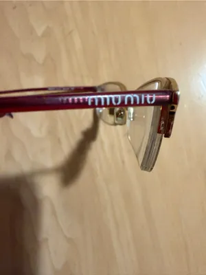 Miu Miu semi-rimless cat-eye optical frames thumbnail 4