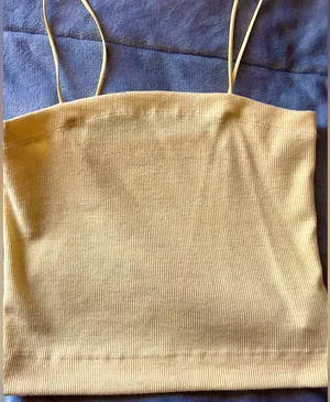 American Eagle NEW yellow crop top thumbnail 1