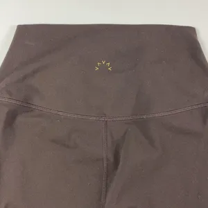 Varley Leggings Womens Small Brown High Rise Ankle Yoga Gym Pants Stretch thumbnail 4