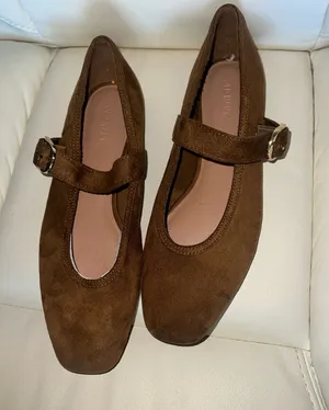 Old Navy Brown Suede Mary Jane thumbnail 1