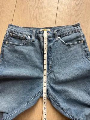 MADEWELL The Perfect Vintage Straight Leg Jeans Size 29 Medium Blue Wash Ankle thumbnail 9