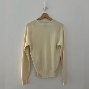 Vintage Pine State 49ers cream v neck sweater thumbnail 3