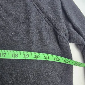 Caslon NWT Nordstrom Womens XXL Black Crewneck Raglan Sleeve‎ Knit Sweater thumbnail 5