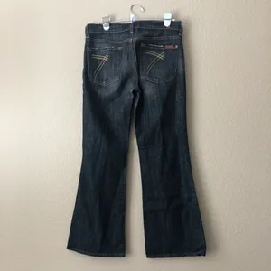 7 for all mankind dojo flare leg jeans thumbnail 5