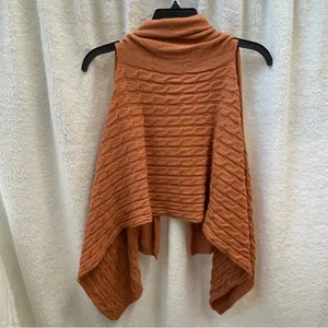 GANZ Women's Sweater in Warm Rust Orange Size M thumbnail 4