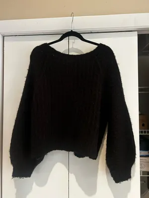 Fluffy Free People Sweater thumbnail 4