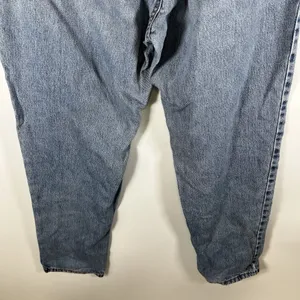 Vintage Levi’s 550 Relaxed‎ Tapered Jeans 100% Cotton | Size 14 M Casual 90’s thumbnail 7