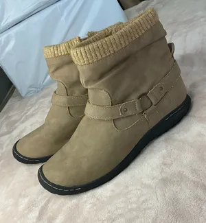 JBU Women Waterproof Booties Taupe Size 10 thumbnail 1