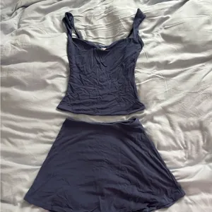Dark Blue Two-Piece Set thumbnail 2