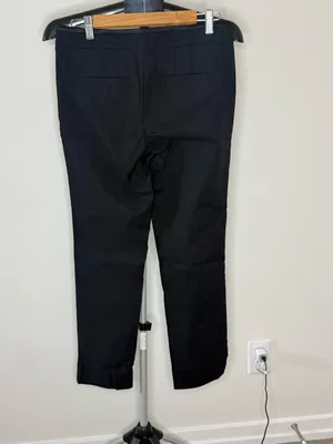 White House Black Market Perfect Form Slim Leg Ankle Pants Black Size 4R thumbnail 4