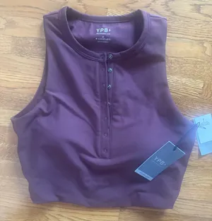 Abercrombie Athletics YPB Henley Tank Top thumbnail 1