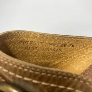 Vintage Frye‎ Charlotte ring leather mules clogs size 7 thumbnail 13