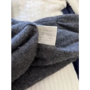 T Luxury Longline Cardigan‎ Womens M Gray Cashmere Button Front Pockets Soft thumbnail 7
