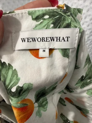WeWoreWhat Women’s Printed Straight Neck Corset Size Medium thumbnail 7