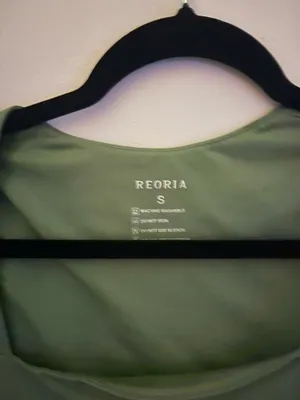 Olive green tank top thumbnail 2