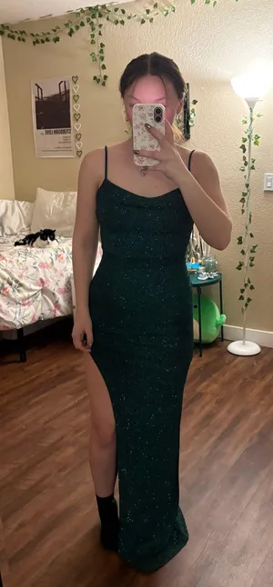 Windsor Green Prom Dress thumbnail 1