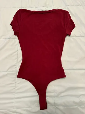 Lulus Burgundy Bodysuit thumbnail 5
