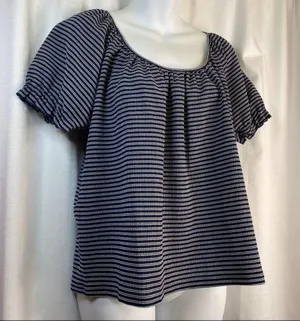 TEXTURE & THREAD PEASANT TOP Medium New thumbnail 13