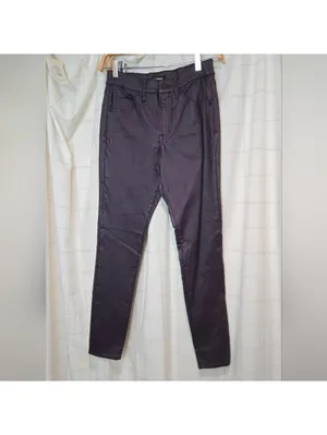 Express Skinny Mid Rise Coated Jean thumbnail 2