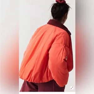 Free People FP Movement Outpost Bomber Puffer Jacket Size S thumbnail 3