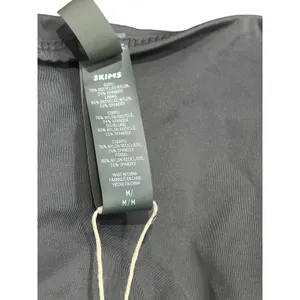 Skims Swim Ruched Mini Skirt - gunmetal Size M NWT ( sold out) thumbnail 5