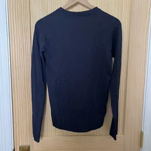 LULULEMON- Rest Less Pullover Midnight Navy Size 6 thumbnail 4