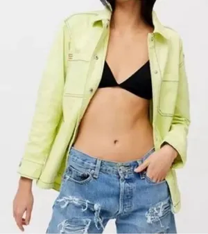Urban Outfitters BDG Stella Shirt Jacket Size S thumbnail 1