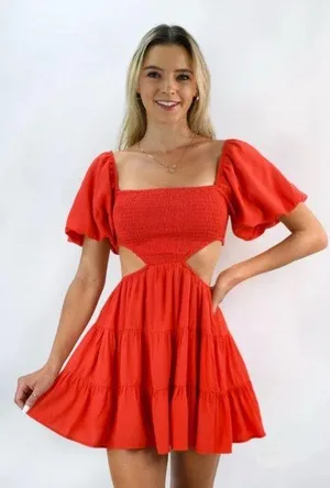 Orange Boutique Dress thumbnail 1