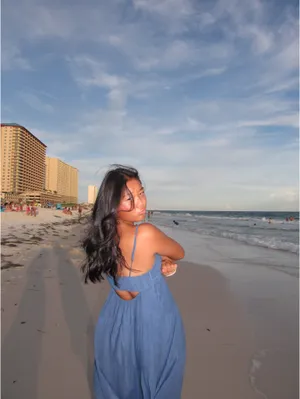 Blue Maxi Dress Size XS thumbnail 2